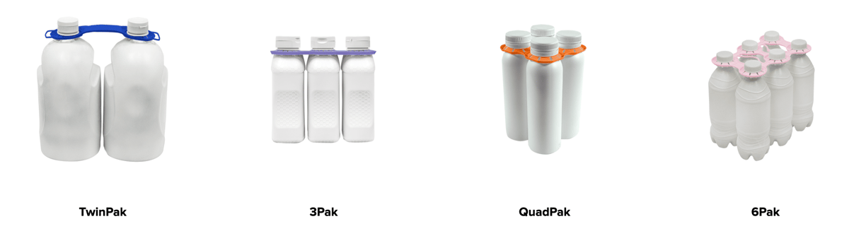 Some of PakTech's Multipack Handles